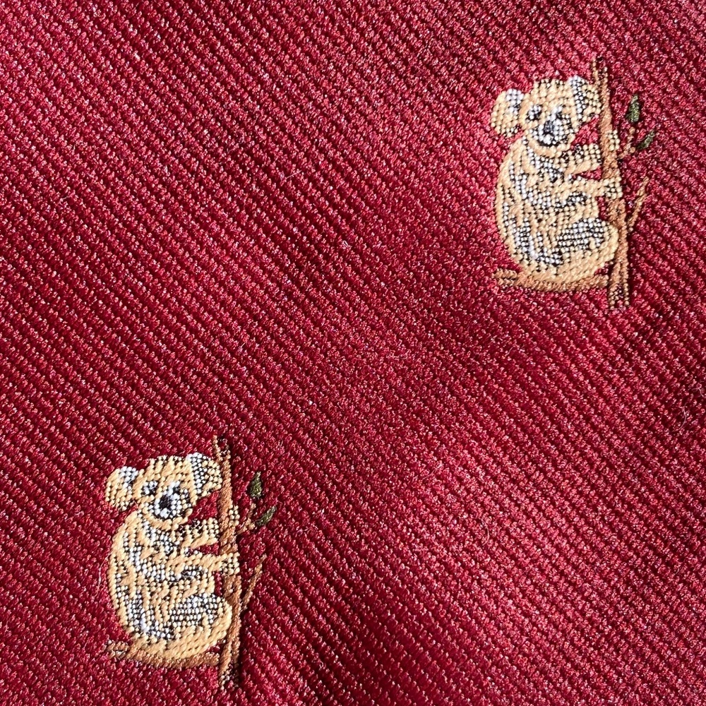 VTG I Polo Vogue I Koala Bear Slim Tie I 1980s I Made in Australia